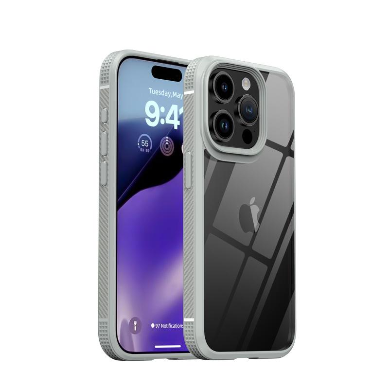 Прозрачный противоударный чехол для iPhone15pro 15promax Подходит для чехлов для телефонов Apple 15
