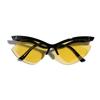 Безободковые очки, Солнцезащитные очки «кошачий глаз» формы бабочки, Мужские ретро-солнцезащитные очки, Женские