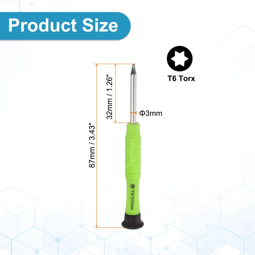 2/5/10 шт. PH1.2-PH2 SL1.5 SL2 Мини Torx Крестовая Y-образная Пятизвездочная Шлицевая Отвертка 3 мм Хвостовик Ремонт Мелкой Бытовой Техники