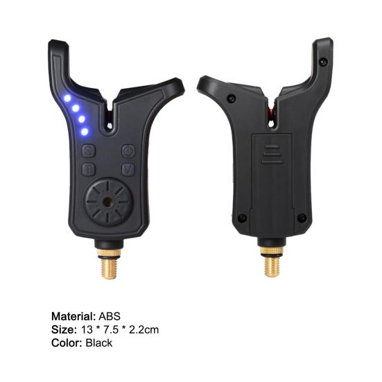 Водонепроницаемый рыболовный сигнализатор с подсветкой, энергосберегающий АБС сигнализатор поклевки для рыбака