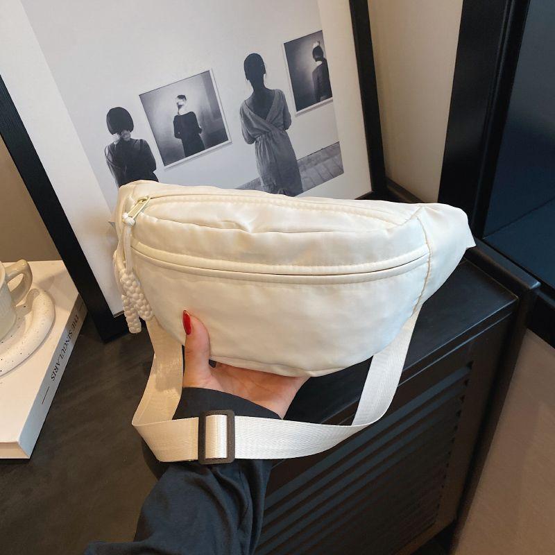 Нейлоновая повседневная сумка для женщин, новая модная сумка через плечо, мужская спортивная сумка на грудь, поясная сумка