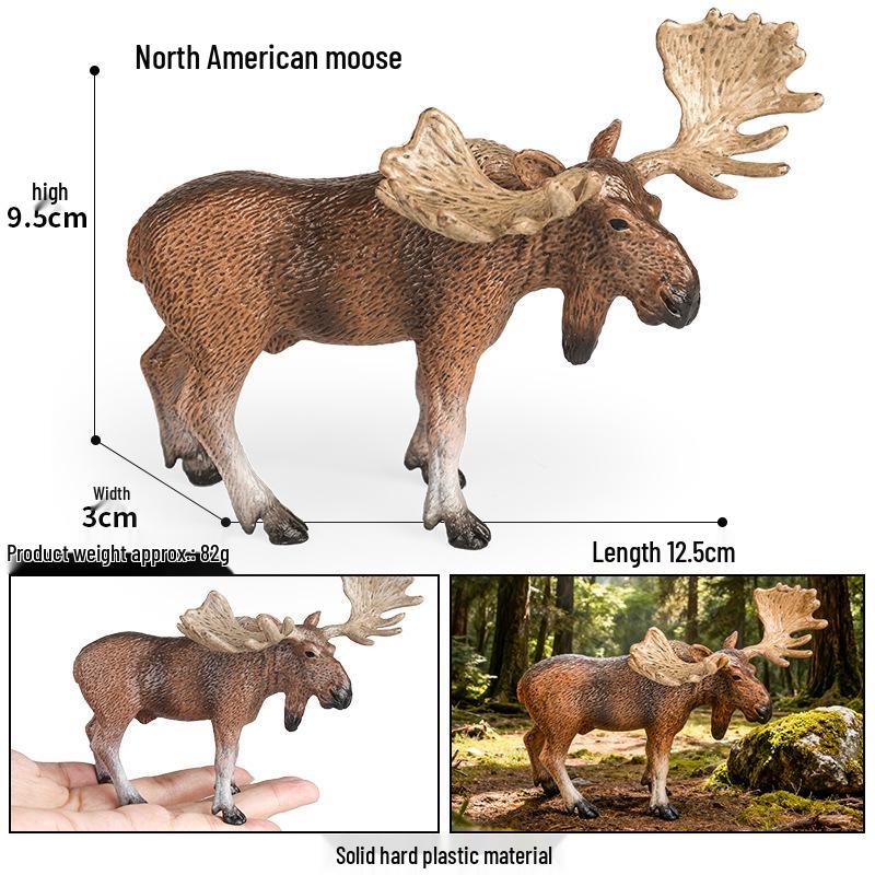Набор моделей диких животных Арктики: Белый медведь и пингвин