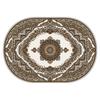 Persian Style Oval Carpet Living Room Sofa Carpet Bohemian Homestay Floor Mat Sofa Carpet