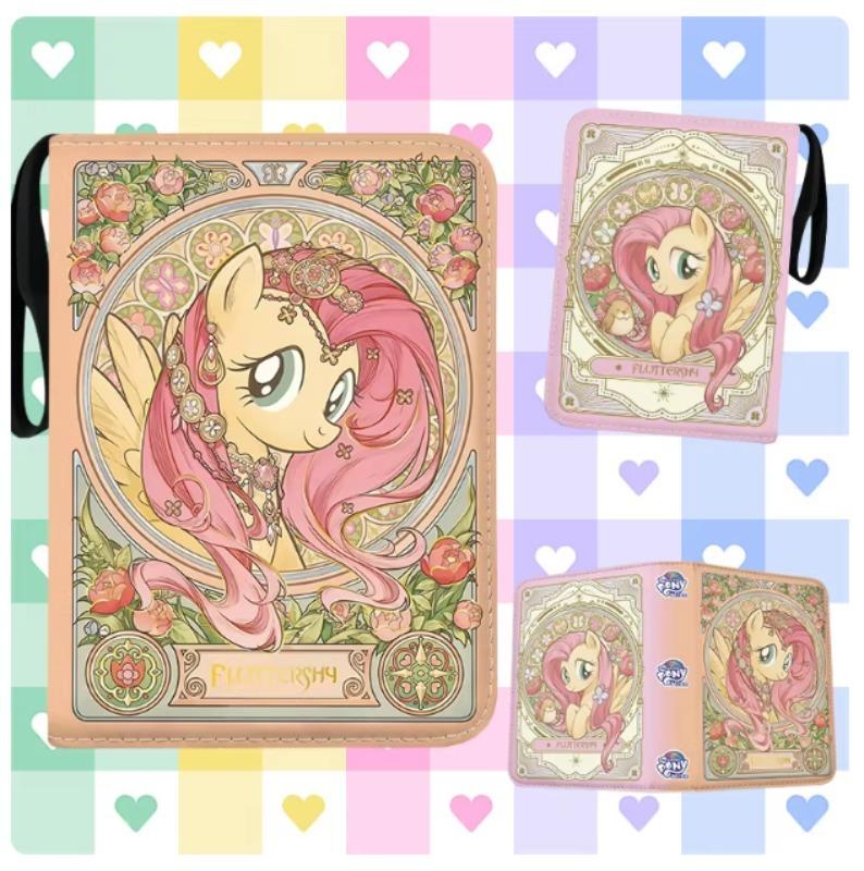 My Little Pony 400 шт./900 шт. Альбом-книга для карт Папка 4/9 ячеек для карт Коллекции Молния Двойной карман Молния Держатель-альбом для карт