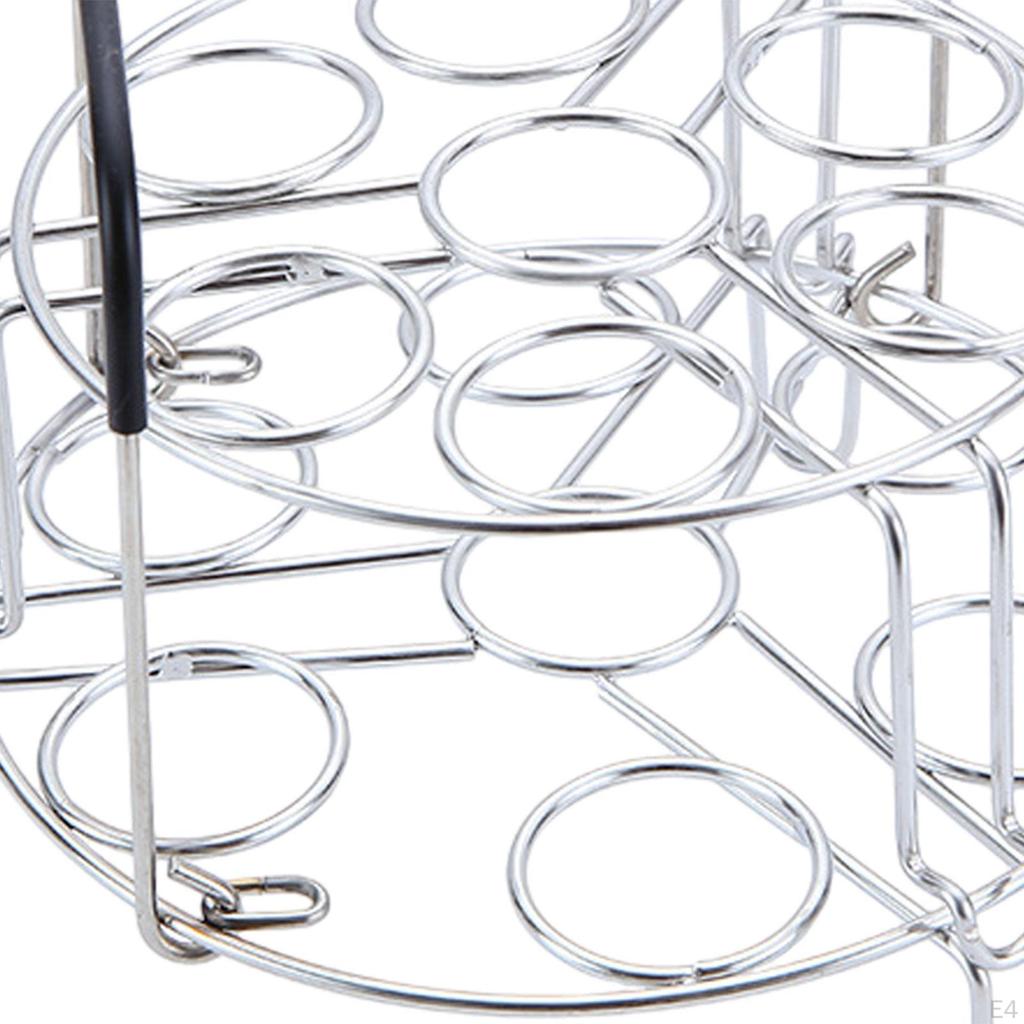 Egg Steamer Rack Steaming Stand Accessories Cooking Gadget Simple, Stainless Steel, Eggs