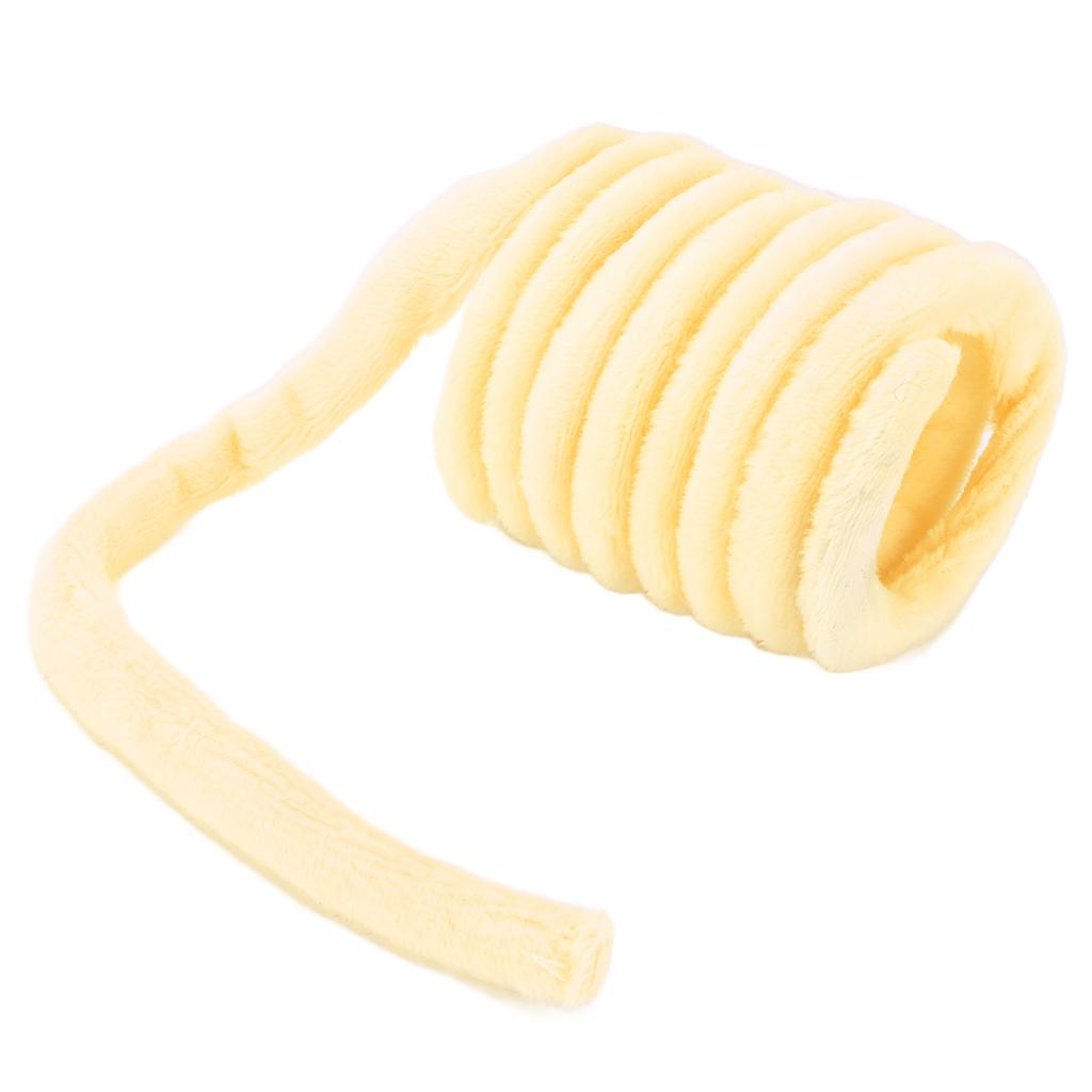 Игрушки для кошек «Пружинные» безопасные и нетоксичные жевательные улучшают здоровье Пружинные плюшевые игрушки для кошек для котят(желтый )