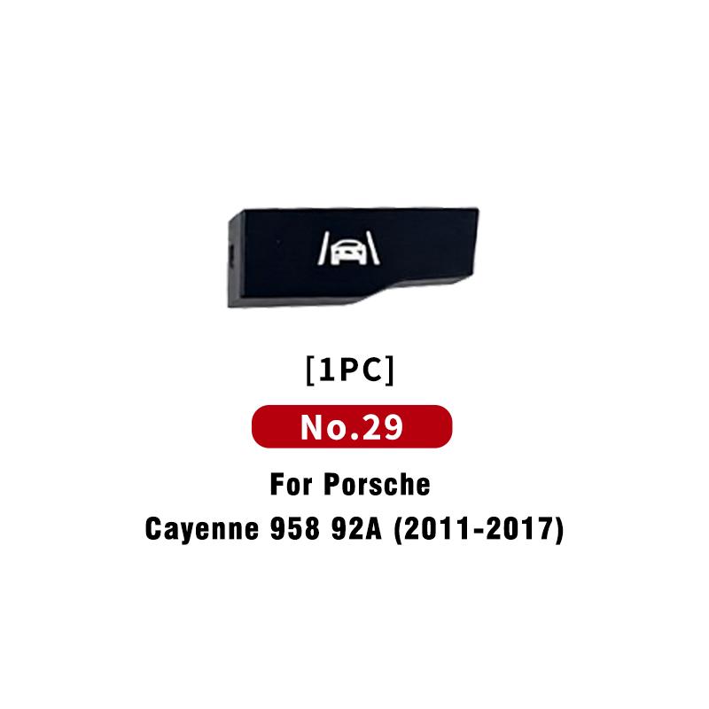 Многофункциональные кнопки кондиционера AC для Porsche Cayenne 958 Macan 95B Кнопки функций центрального управления салоном автомобиля