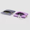 Velvet Zipper Jewelry & Ring Storage Bag with Hidden Buckle