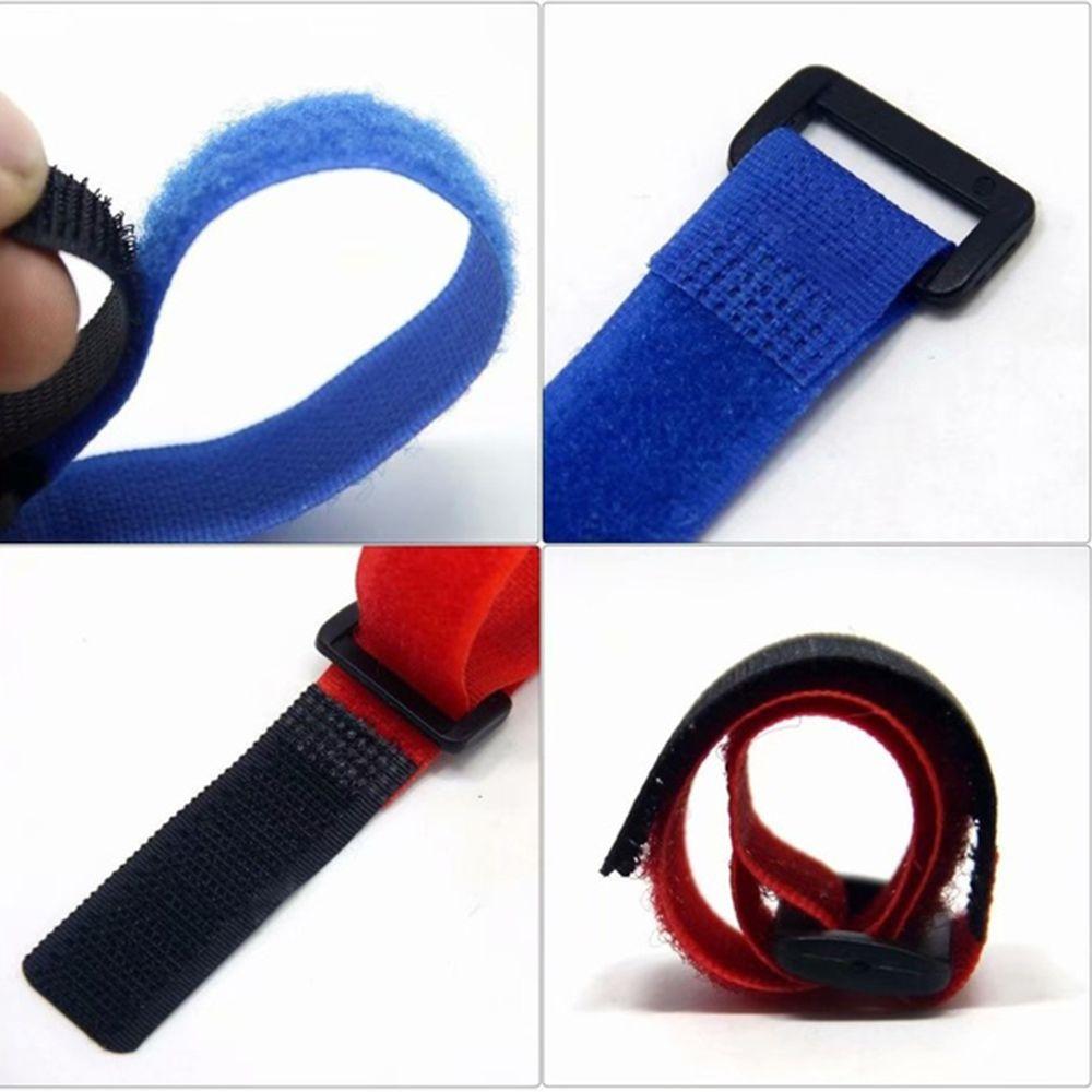 Durable Multicolor Eachine&Lipo Battery Nylon Tie-down Straps Hook Loop Antiskid Cable Cable Ties