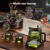 Gianxi Glass Floating Cup Teapot Tea Separation Artifact Lazy Tea Cup Household High End Tea Set Tea Pot Tea Brewing Kettle