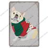 Vintage Cool Dogs Poster Metal Signs Super Hero Animal Metal Tin Plate Retro Plaque Pet Shop Bar Pub Home Wall Decor