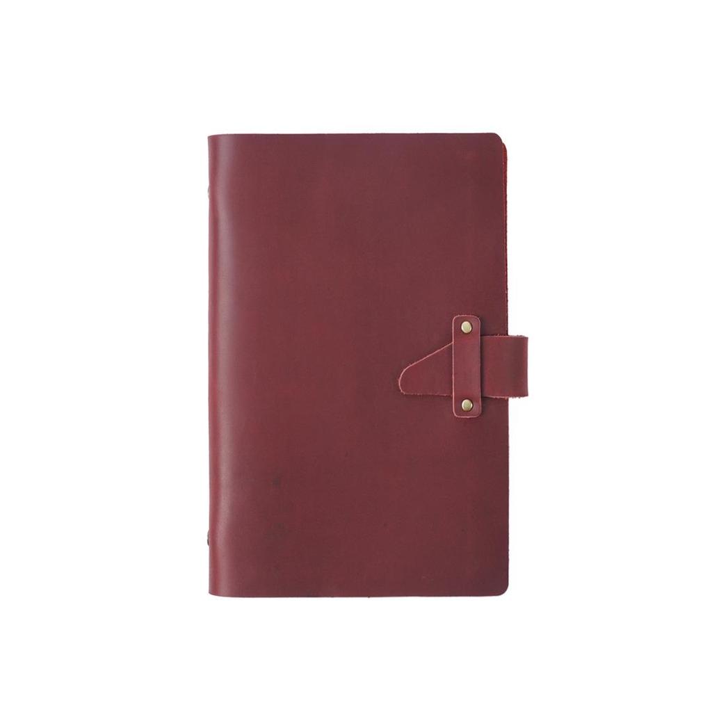 A5 Vintage Handmade European Style Notebook & A6 Diary, A7 Loose-Leaf Cowhide Notepad for Office and Business Use.