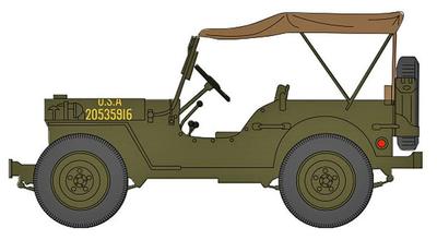 HOBBY MASTER военный грузовик тонн Douglas MacArthur готовое изделие 1/72 1/4