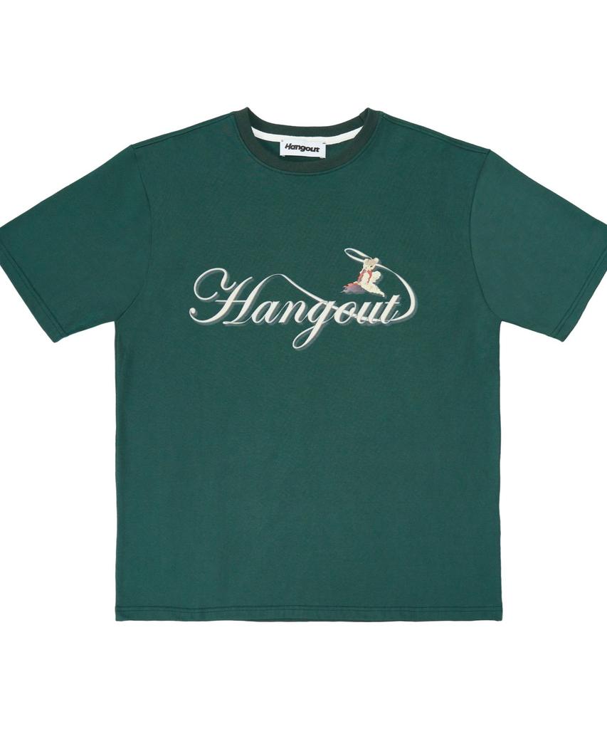Футболка HANGOUT Pungmulnori (зеленый)