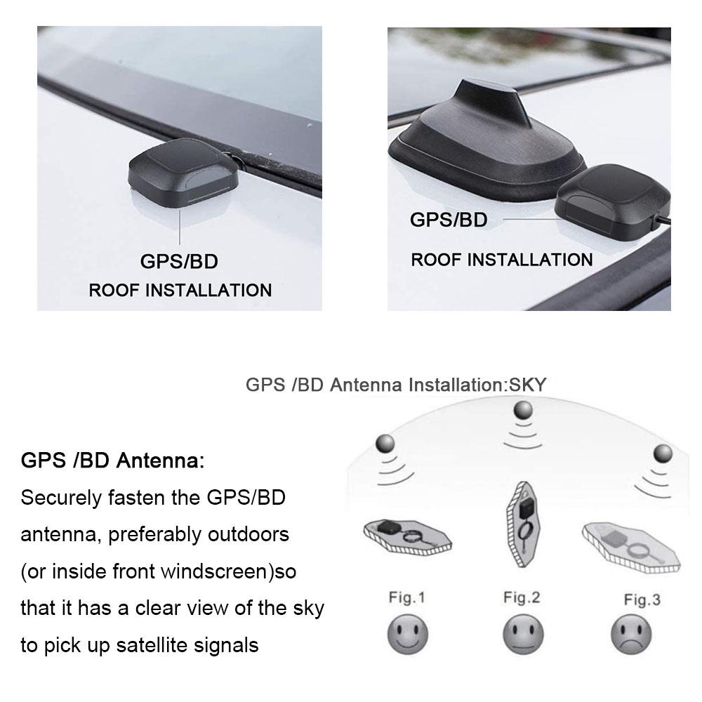 For Car Truck Boat ABS GPS Speedometer Gauge Meter wholesale Black 10hz GPS Speed Sender Speedometer Sensor Adapter
