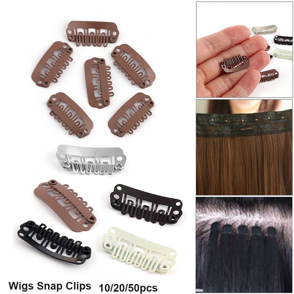 10/20/50pcs Hot Accessories HairStyling Iron Metal Pin Wigs Snap Clips U Shape Hairpins