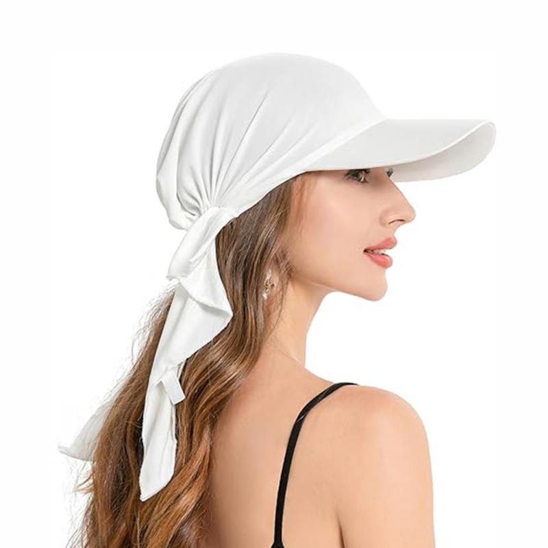 Baseball Caps Shawl Design Women Muslim Low Profile Fitted Hat Summer Soft Breathable Headscarf