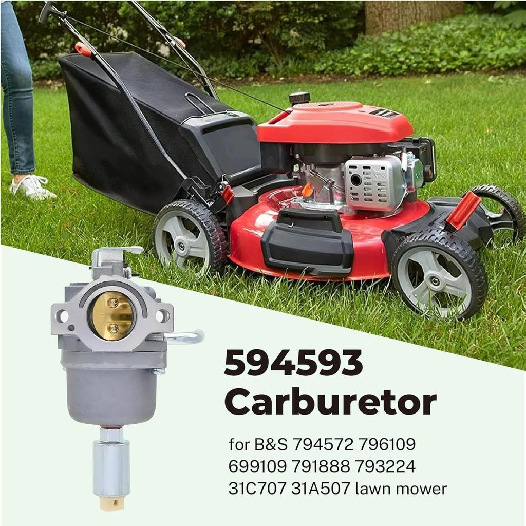 Carburetor Kit For & Stratton 13.5hp 591731 796109 594593 590400 796078 498811 794161 795477 31h777