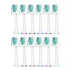 WyFun Compatible Replacement Brush Heads for Philips Electric Toothbrush HX6950 Brush Cleans Between Teeth with Sonic Waves (12 Heads) -