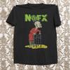 NOFX Punk Walker Хлопок Унисекс Классическая Черная Хлопковая Футболка Размер S5XL Унисекс Футболка