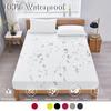 2025 1pc Waterproof Bedsheet,Solid Color Bed Sheet Anti-Stain Mattress Protector,Machine Washable Bedding,Can Be Used In All