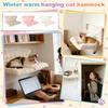 Уютные Кошки Окно - Складная и Моющаяся Подвесная Кровать Для Кошек и Маленьких Собак