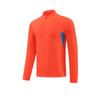 Men's Long Sleeved Quick Drying Clothes Outdoor Fitness Training T Shirt High Elasticity Semi Zipper Sports T-shirt