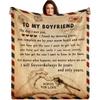 Give to my girlfriend Printed Blanket for Sofa Bed Travel Camping Living Room Office Conditioning Blanket for All Seasons Gifts