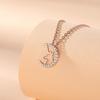 Korean Style Unicorn Clavicle Necklace - Niche Design, Trendy Gift for Best Friends