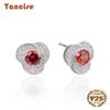Tancise Trendy Zircon Stud Earrings For Women Wedding Party