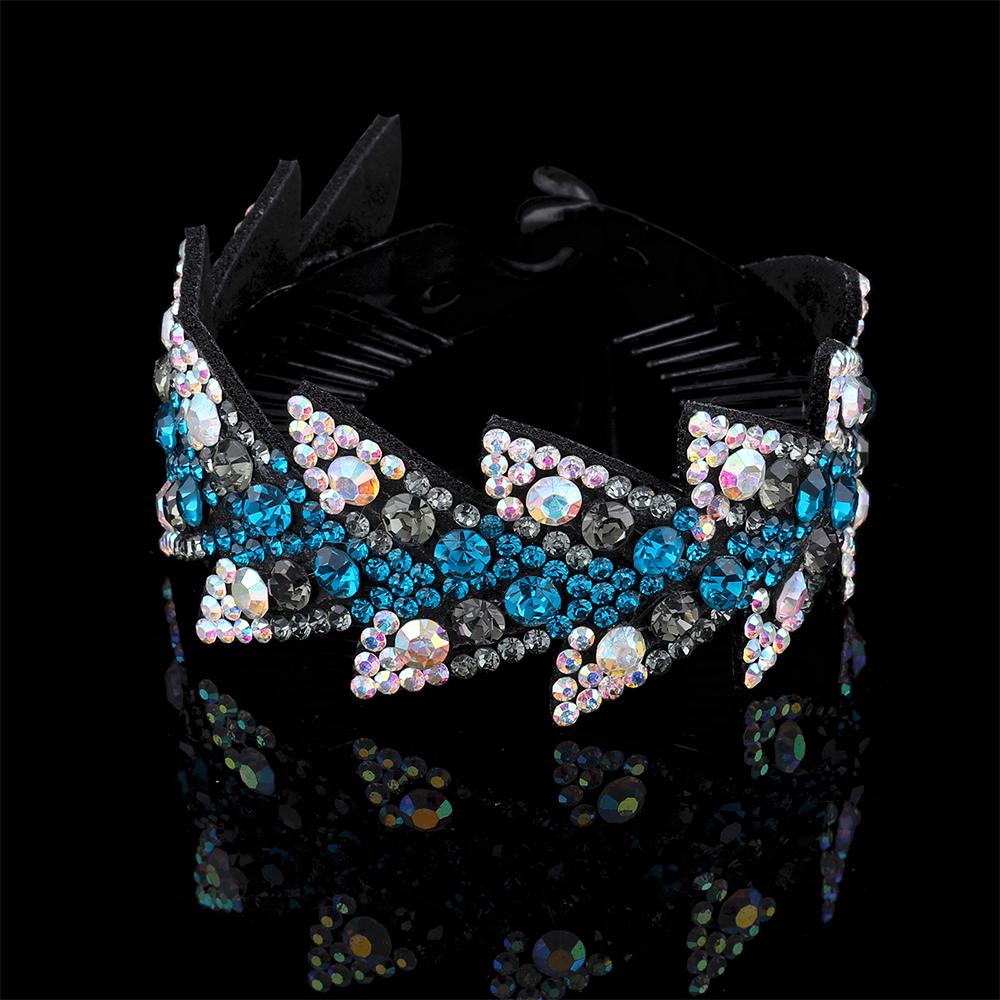 Модные женские заколки со стразами и жемчугом, цветок, хрустальная заколка для волос, когти, птичье гнездо, твист-клип
