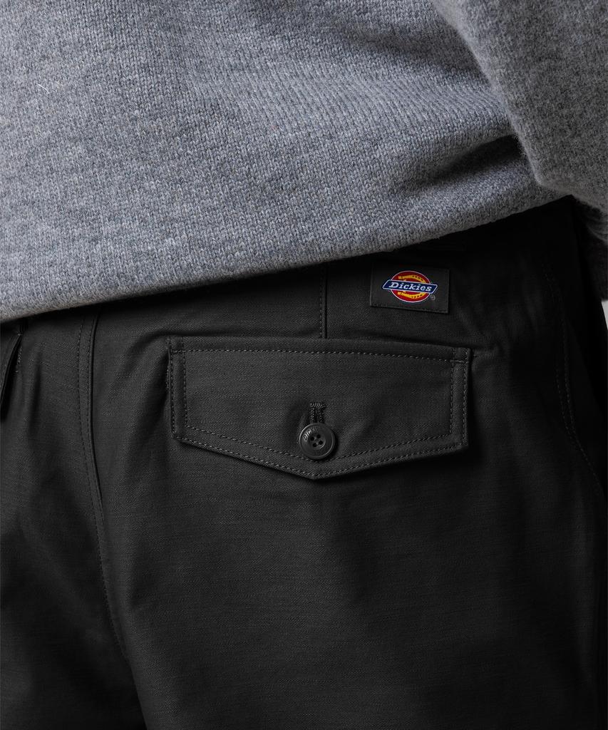 Dickies Белые Сатиновые Брюки Карго Черные