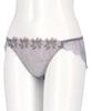 Underarm Sleek Pair with Size L Amphi/Wacoal Glama-Rich Panties, BYJ684, PYJ284, Women's, GY,