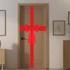 Christmas Front Door Bow Tree Extra Large Red Cabinet Ribbon for