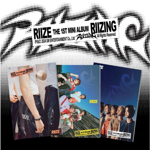 RIZE - RIIZING 1st Mini Album (set of 3) Shotaro, Eunseok, Seongchan, Wonbin, Seunghan, Sohee, Anton