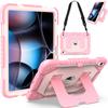 Rugged Case Universal for IPad A16 2025 11th 10.9 2022 10th Gen. A3354 A3355 A3356 A2757 A2777 A2696 Heavy Duty Kickstand Cover