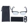 AI Smart Glasses Real Time Video Translation Built In Mic Speaker Anti Blue Light Languages Translation Glasses for