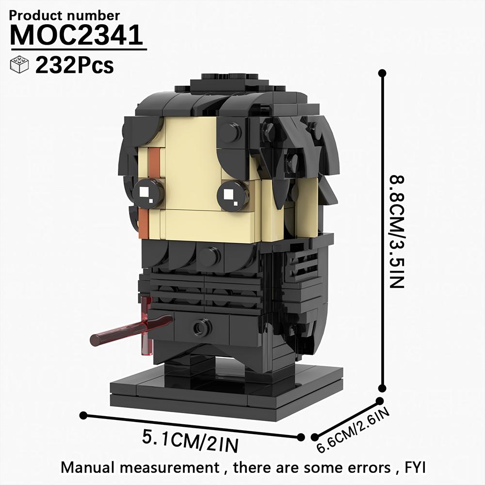 MOOXI MOC Космическая Война Brickheadz Межзвездный Sci-Fi Робот Совместимые Фигурки Строительные Блоки Игрушки Для Взрослых Для Детей Подарок Кубики