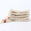 20Pcs Soap Saver Bag Cotton Linen Bubble Net with Drawstring Free Exfoliating Foaming Drying Shower Soap Holder