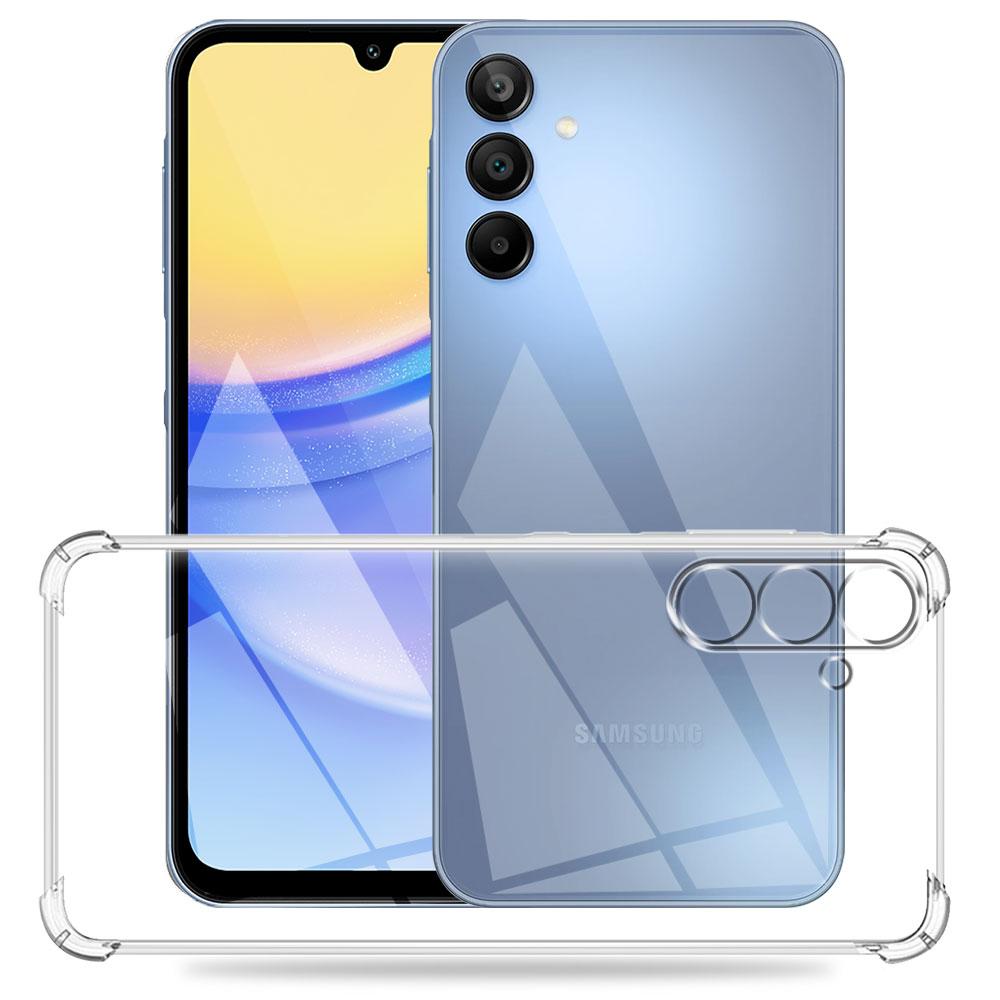 Для Samsung Galaxy A15 4G 5G A155F A156B Чехол Прозрачный Ударопрочный Силиконовый Мягкий Чехол для Телефона Для Samsung A15 A 15 Защита Задней Крышки