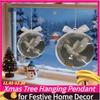 Christmas Clear Ball Ornaments Natures Birds Crystals Glass Set Hanging For Decor Set Xmas Tree Holiday Party Home Decoration Ea