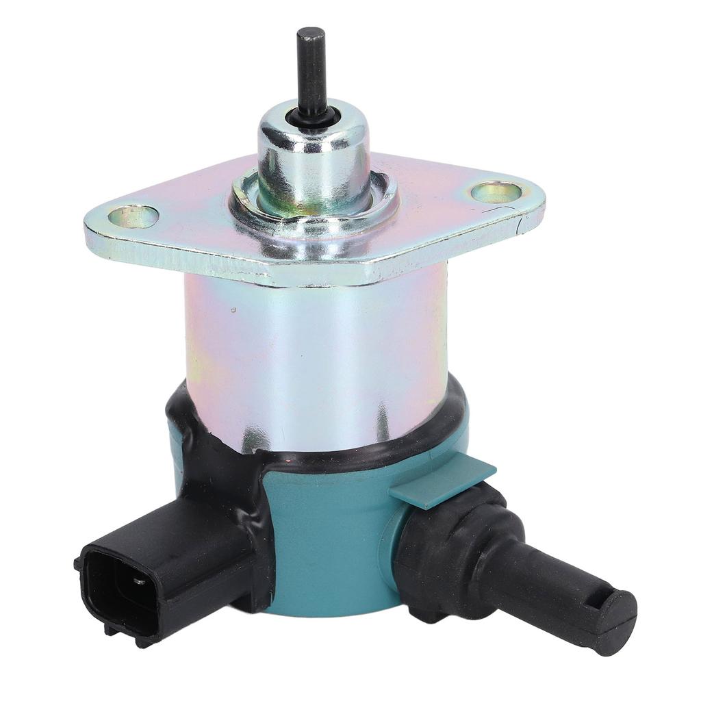12V Fuel Shut Off Solenoid 17208‑60015 17208‑60010 Iron Replacement for Kubota D1105 V1205 V1305