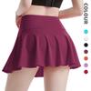 Women's High Waist Pleated Sports Tennis Skirt - Summer Fitness, Anti-Exposure, Sweat-Resistant, Perfect for Running and Yoga