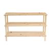 Étagère à chaussures - GENERIC - 3 niveaux - Bois - 9 paires