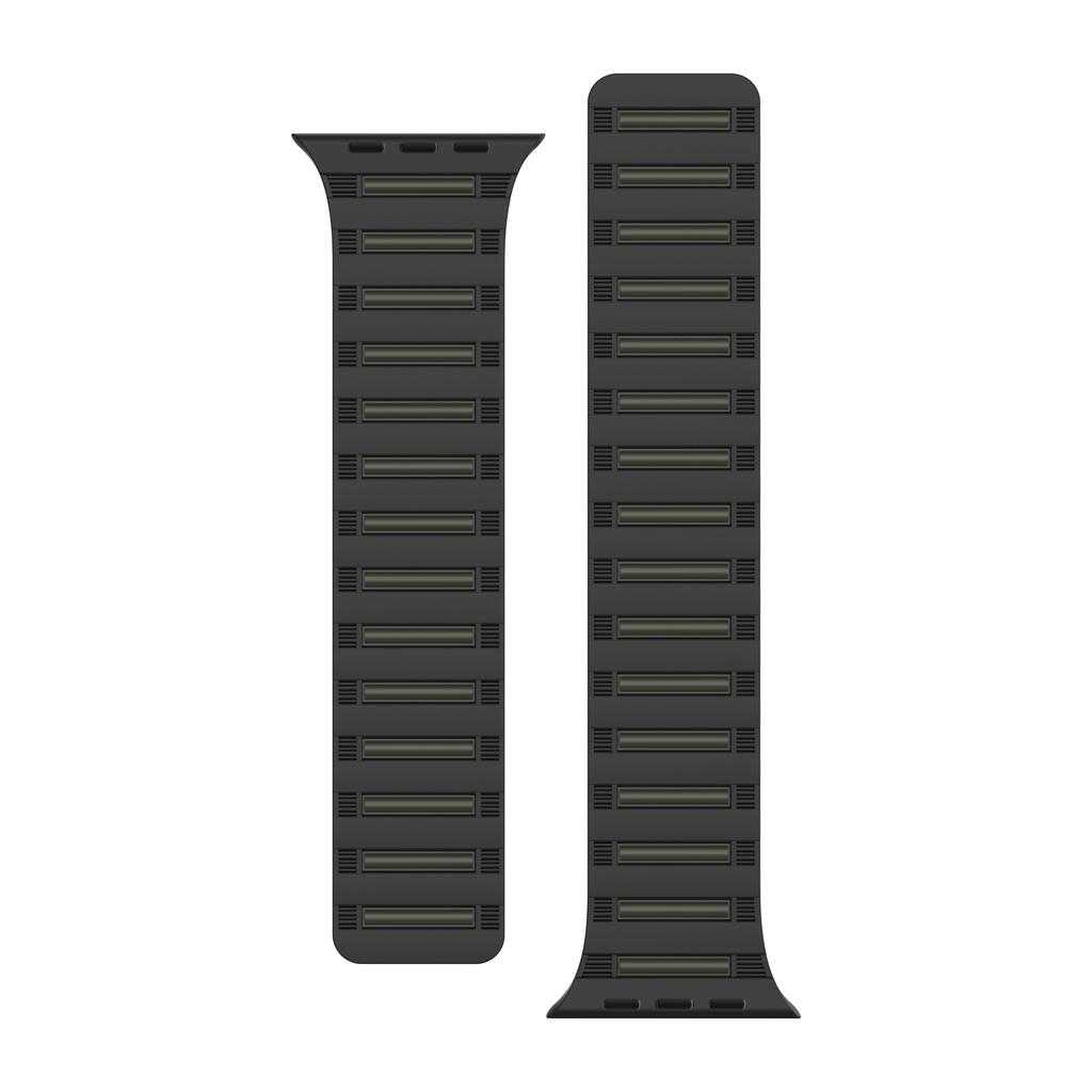 Магнитный ремешок для Apple Watch Series 10 Ultra 9 8 7 SE 6 5 4 3 2 1 46 мм 49 мм 45 мм 44 мм 42 мм Силиконовый ремешок для часов