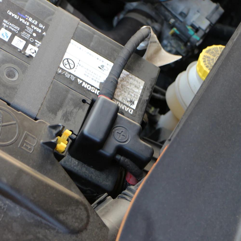 Для Jeep Renegade 2015 - 2025 Крышка отрицательной клеммы аккумулятора Защитный колпачок анодного электрода аккумулятора Аксессуары