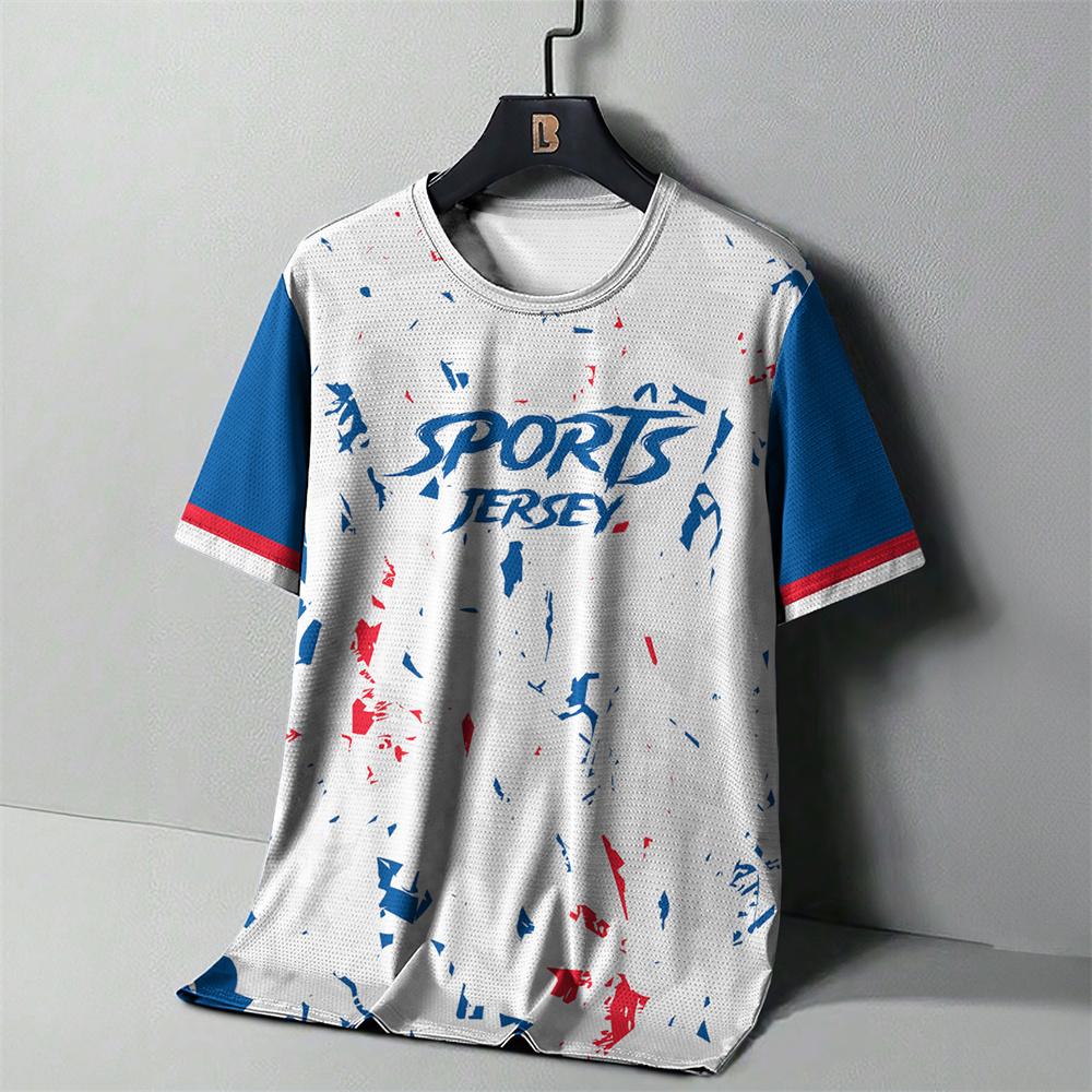 Мужская футболка для фитнеса, повседневные футболки с короткими рукавами, спортивная футболка для мужчин, быстросохнущая одежда, футболка большого размера, уличная одежда