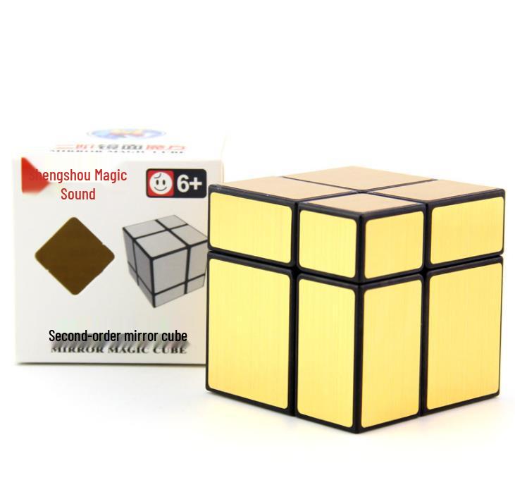 Набор зеркальных кубиков Shengshou: Трехслойные и двухслойные гладкие неправильной формы развивающие игрушки-пазлы.