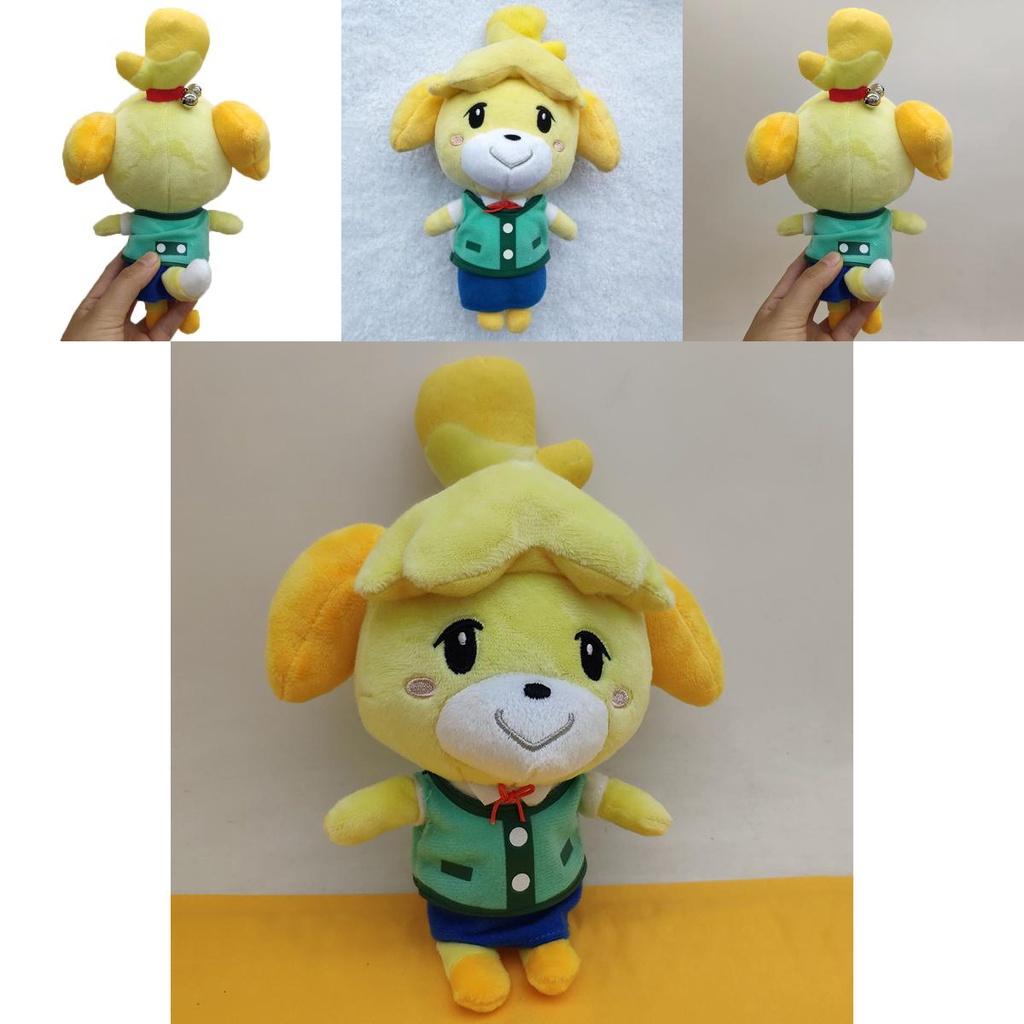 Animal Crossing New Horizons Isabella Plush Doll 20cm Soft Stuffed Toy For Kids And Fans