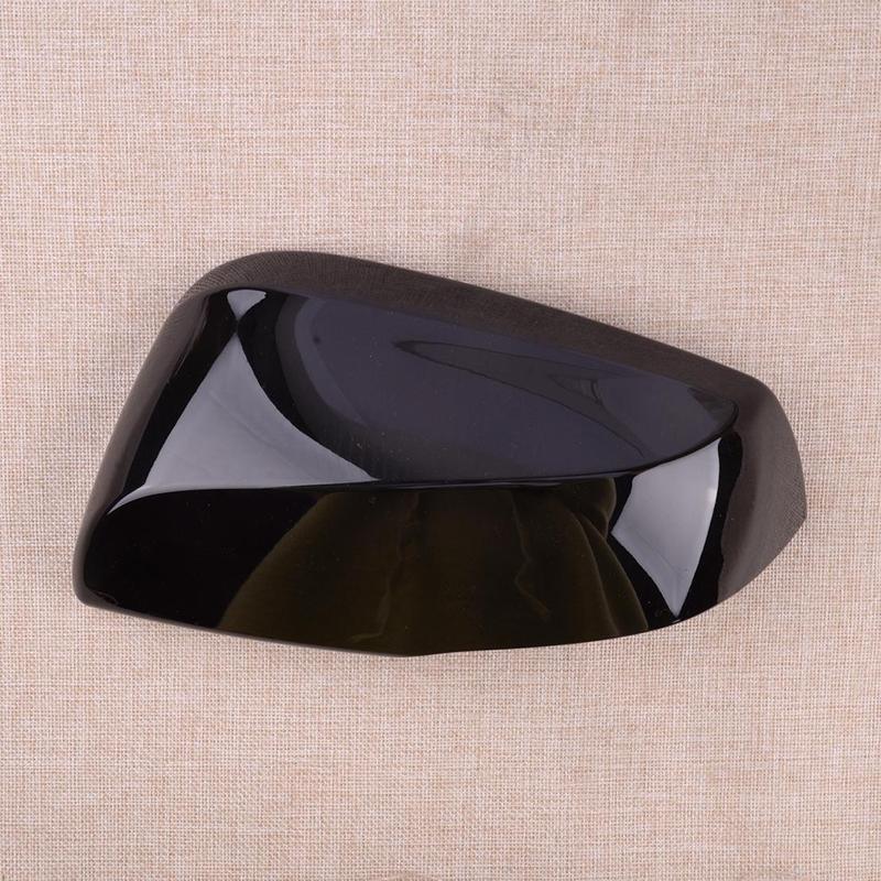 1 Pair Car Side Rearview Mirror Trims Covers ABS Fit For Toyota Tacoma 2016 2017 2018 Black